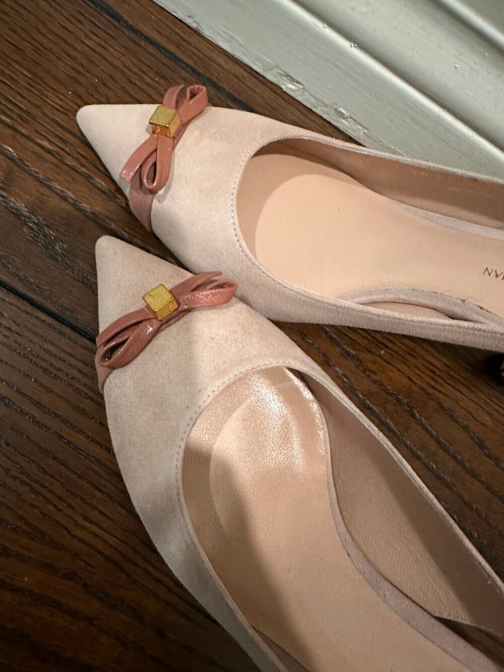 stuart weitzman slingback bowknot pump - Picture 6 of 7